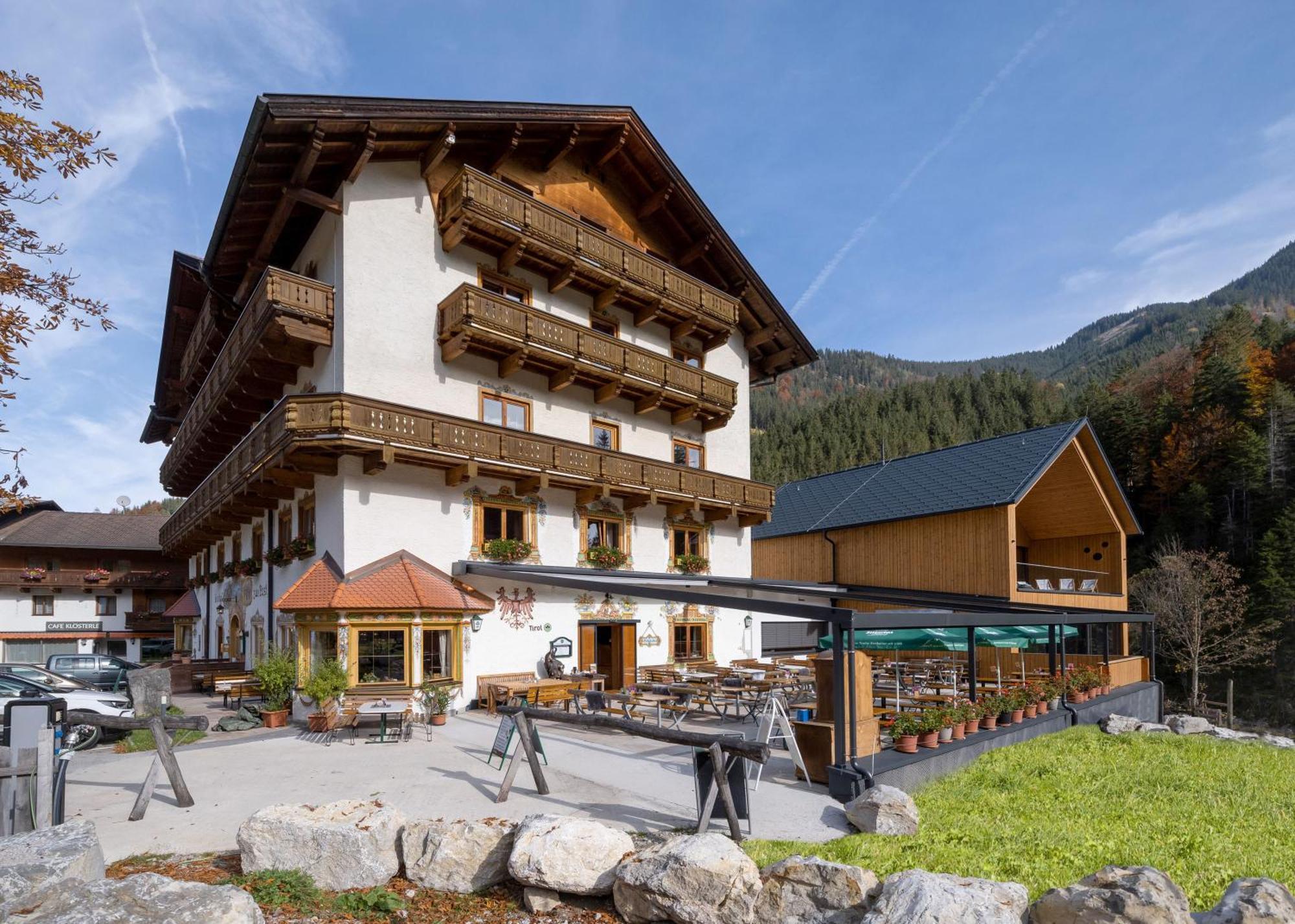 Gasthof Zur Post Hinterriss Dış mekan fotoğraf